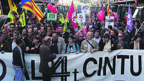 Icv I Erc Encap Alen La Protesta A Sabadell Contra El Quart Cintur