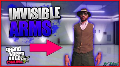 GTA 5 Online GLITCH COME AVERE LE BRACCIA INVISIBILI YouTube