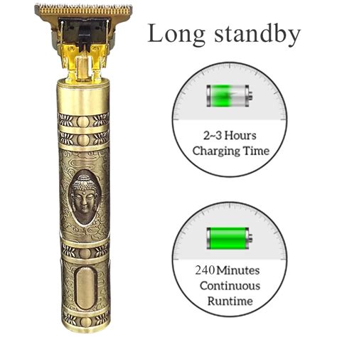 TONDEUSE A BARBE Skull LCD Tondeuses À barbe en Rasoir Électrique