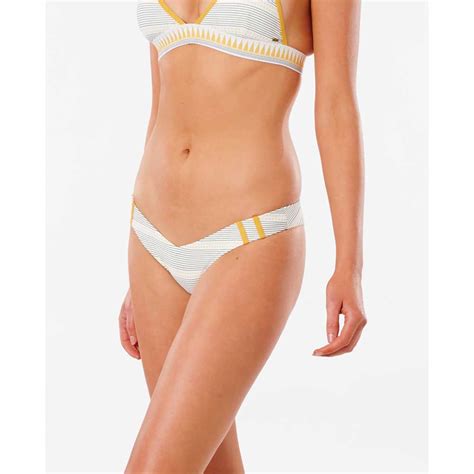 Rip Curl Salty Daze Skimpy Bikini Bottom White Xtremeinn