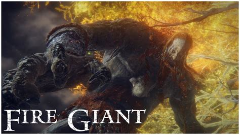 Elden Ring Fire Giant Youtube