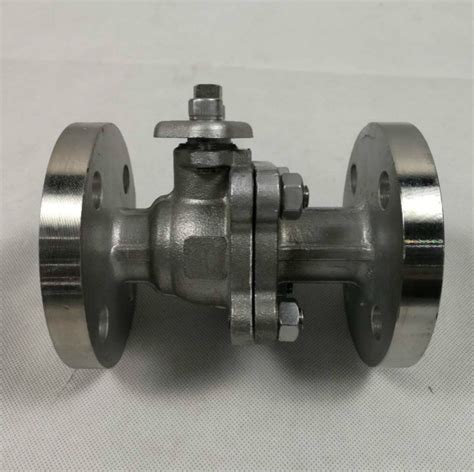 ANSI 150lb JIS 10K Pn16 Flange End Stainless Steel Floating Ball Valve