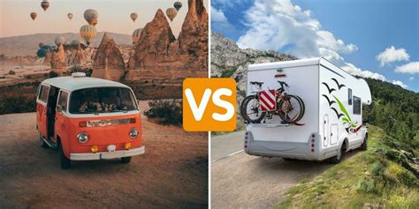 Van ou camping car quel véhicule choisir pour son road trip