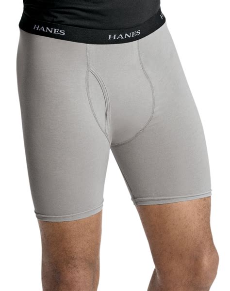 7790p4 Hanes Classics Mens Tagless Stretch Fit Boxer Briefs With