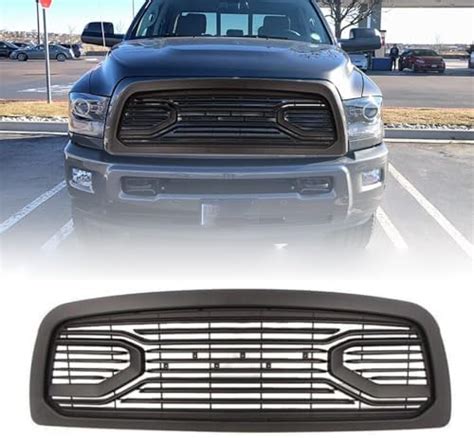 Acuntcto Front Grille Compatible With 2013 2014 2015 2016 2017 2018 Ram 2500 3500