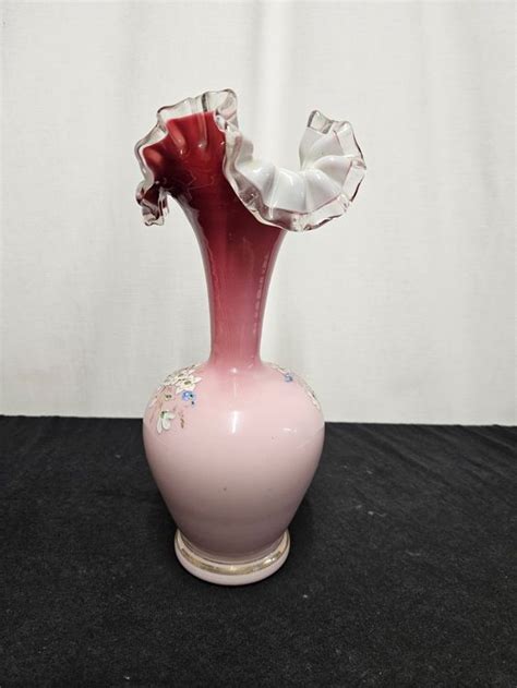 Antike Opalinglas Vase Blumenvase Kaufen Auf Ricardo