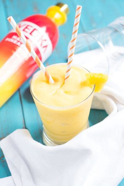 Pineapple Mango Slush Recipe Food Fanatic