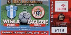 Bilet Wis A P Ock Zag Bie Lubin Orange Ekstraklasa