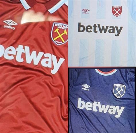 All three new West Ham kits leaked on social media as insider gives ...