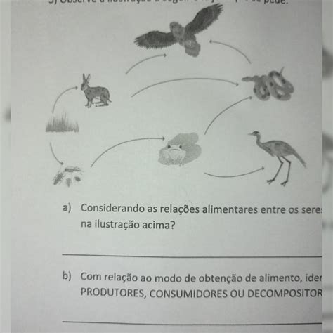 Observe A Ilustração A Seguir E Faça O Que Se Pede A Considerando As