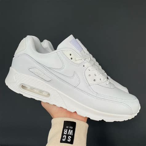 Кроссовки мужские nike air max 90 белые, найк аир макс — цена 1899 грн ...