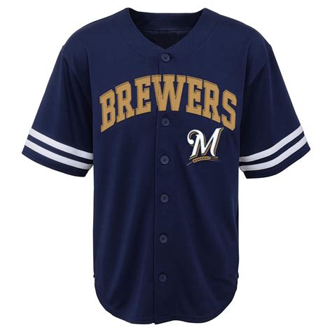 Mlb Boys Jersey Milwaukee Brewers