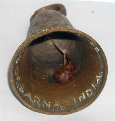 Antique Brass Indian Bell Bells Of Sarna Other