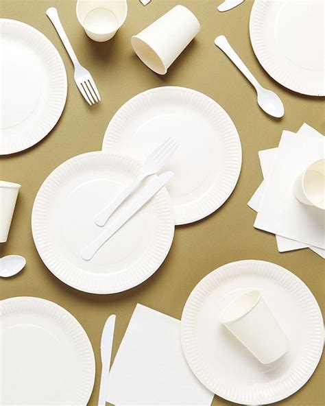 White Party Tableware | Party Delights