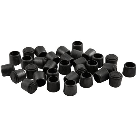 Softtouch Rubber Chair Leg Tip Black Walmart