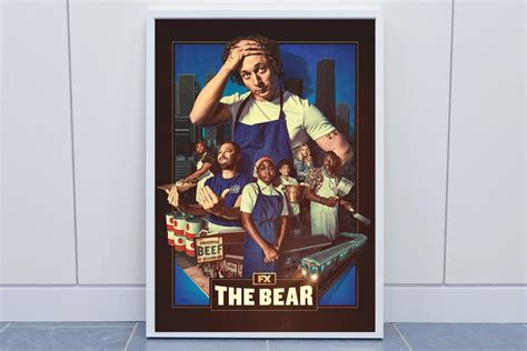 The Bear Movie Poster TV Series Poster Gift Ebon - Etsy