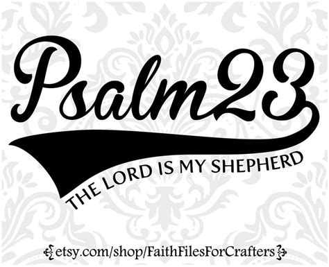 Psalm Svg Psalm Shirt Svg Psalm Sublimation Svgthe Etsy In