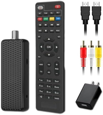 Amazon Digital Converter Box Set Top Tuner Over The Air Free TV