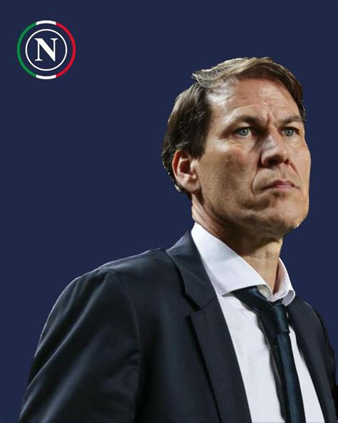 Rudi Garcia On Twitter Che Piacere Sposare Il Progetto Del Napoli