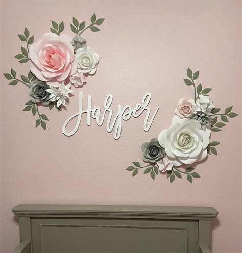 Paper Flowers Wall Decor – Mio Gallery