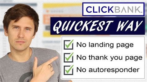 Quickest Way To Make Money Online With ClickBank Step By Step Tutorial