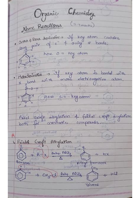 Solution All Name Reactions In One Pdf Studypool