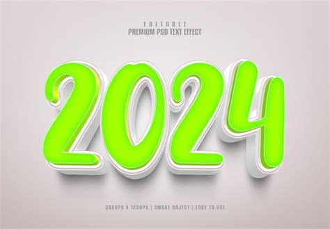 2024 Efecto De Texto Psd Premium Editable En 3d Archivo PSD Premium