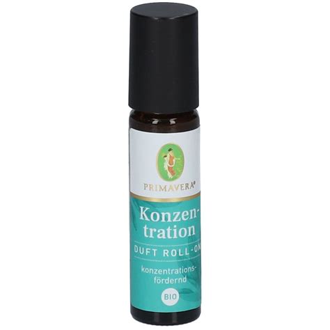 PRIMAVERA Konzentration Duft Roll On Bio 10 Ml Shop Apotheke Ch