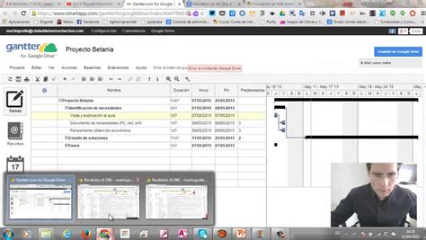 Gantter Habilitar Trabajo En Tiempo Real Youtube
