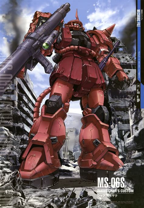 Ms 06s Chars Zaku Ii Mobile Suit Gundam Image 3017264 Zerochan