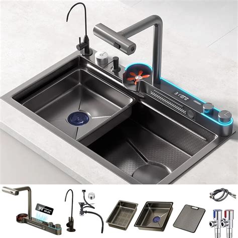 Chemyo Multifunctional Kitchen Sink Nano Kitchen Sink Smart Honeycomb