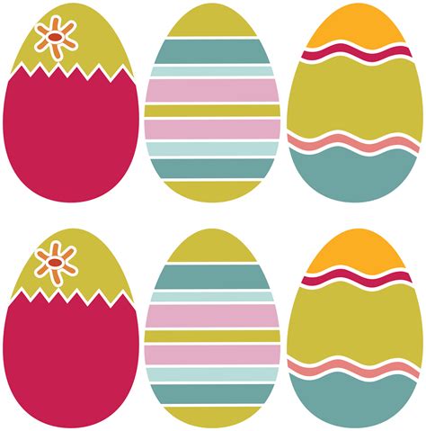 Free Printable Easter Egg Templates