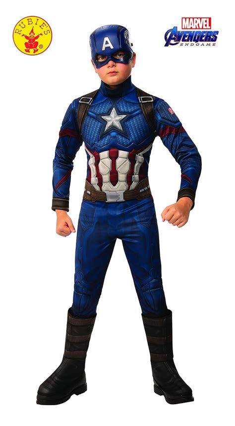 Rubies Déguisement Officiel Avengers Endgame Captain America Deluxe