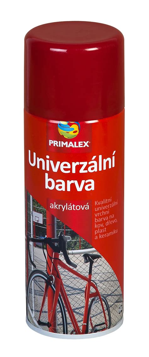 Primalex Univerzálna farba v spreji RAL 3003 rubínová červená 400 ml