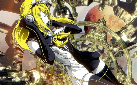 Vocaloid Meltdown Kagamine Rin And Background HD Wallpaper Pxfuel