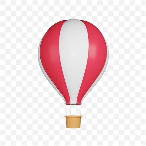 Premium Psd Psd D Hot Air Balloon Icon