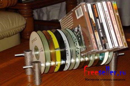 🍛Подставка для дисков из CD дисков своими руками