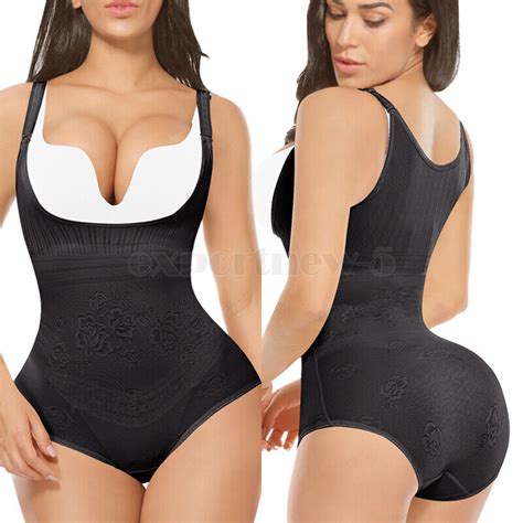 DE Damen Shapewear Bauch Weg Taillenformer Mieder Stark Formend Korsett