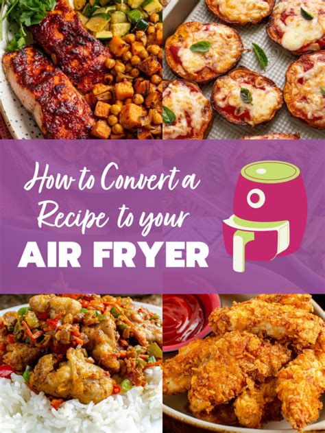 Air Fryer Conversion How To Convert A Recipe To Your Air Fryer Slimming Eats