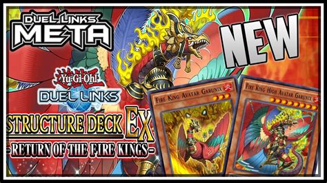 New Return Of The Fire Kings Ex Structure Deck Yu Gi Oh Duel Links