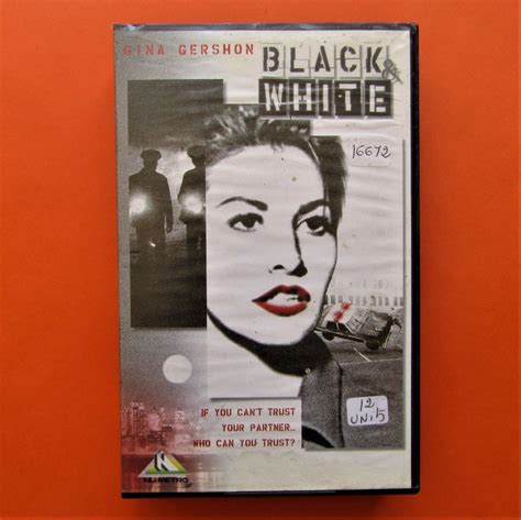 Movies Black And White Gina Gershon Vhs Video Tape 1998 Was