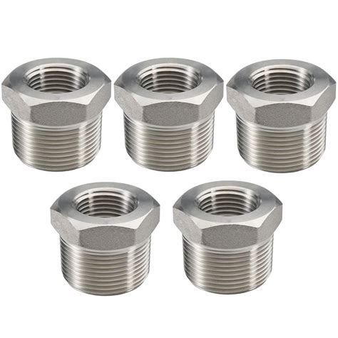 Snapklik Beduan Stainless Steel Reducer Hex Bushing Male Npt