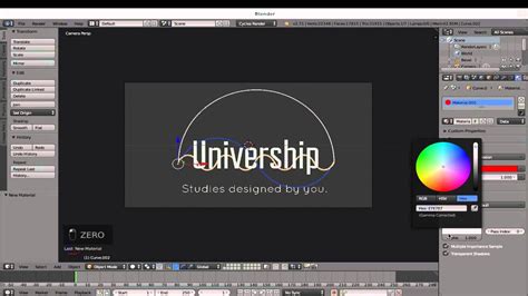 Blender Logo Animation Tutorial (Univership) - YouTube