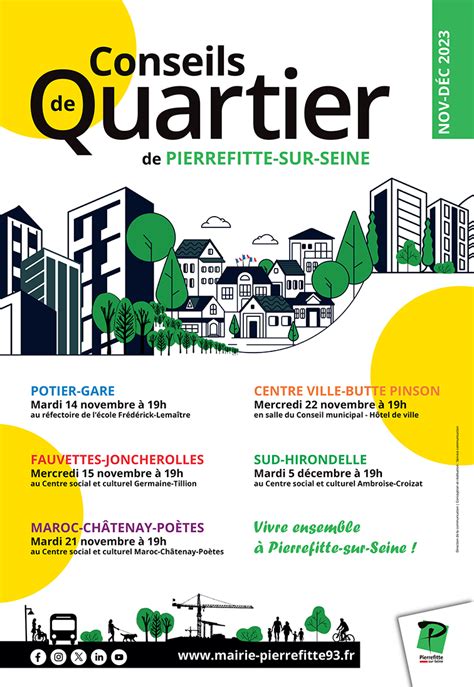 Conseils De Quartier Site Officiel De La Ville De Pierrefitte Sur Seine