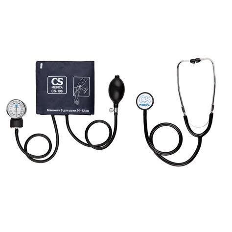 Механический тонометр CS Medica CS-106 с фонендоскопом купить в Москве ...