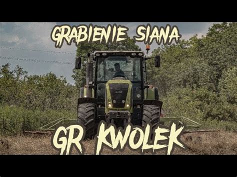 Grabienie Siana Gr Kwolek X Claas W Akcji Youtube