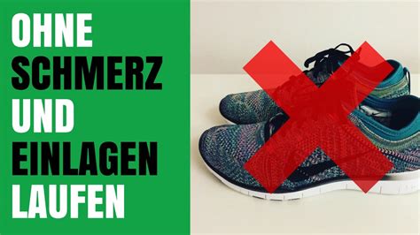 Laufschuhe EINLAGEN Warum sie Deine Füße killen YouTube