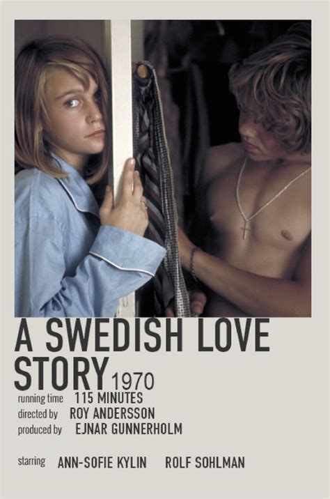 A Swedish Love Story By Elkut0vala Great Movies To Watch Mommy Movie