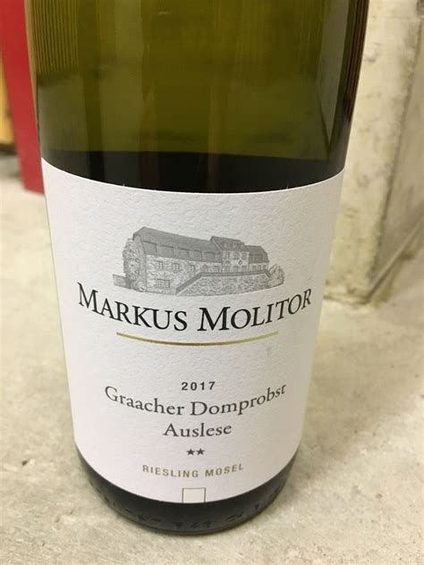 2018 Markus Molitor Graacher Domprobst Riesling Auslese Trocken