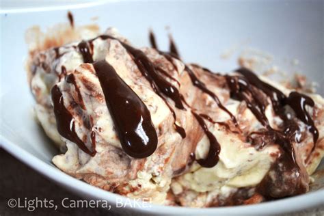 Chocolate Fudge Swirl Ice Cream Ice Cream Week Lights Camera Bake